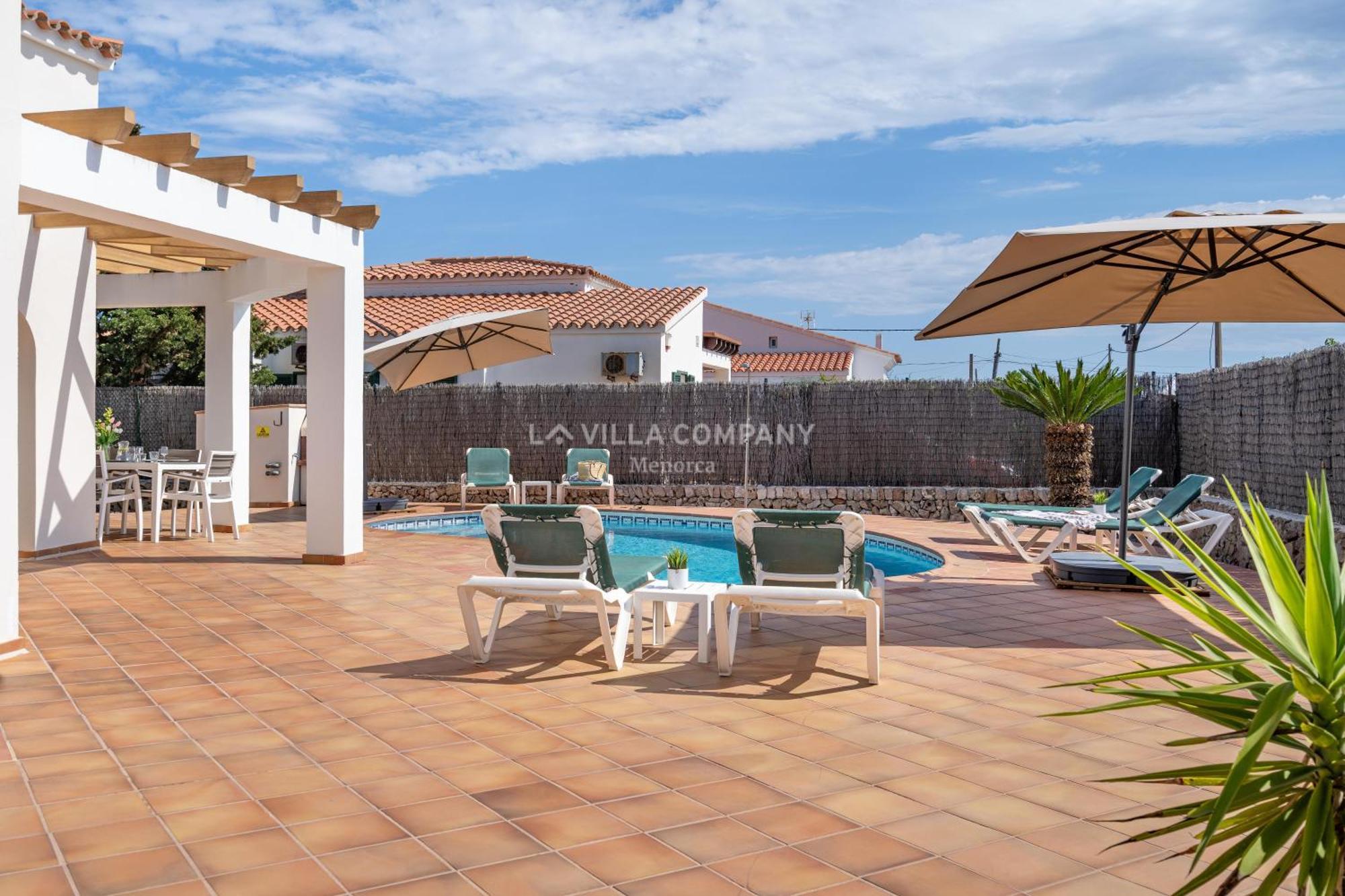 Villa Isabel In Cala En Porter Cala En Porter  المظهر الخارجي الصورة