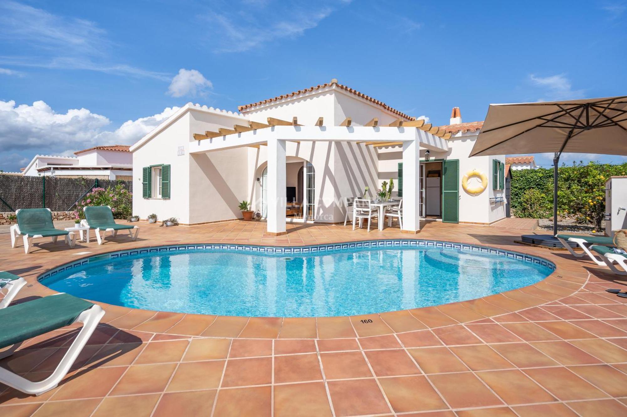 Villa Isabel In Cala En Porter Cala En Porter  المظهر الخارجي الصورة
